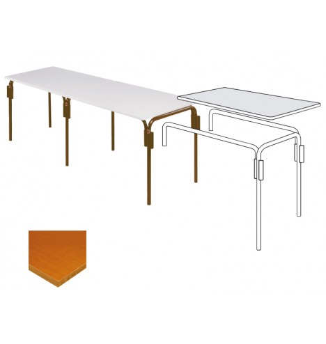 table rectangulaire multiplis mobilier collectivité