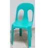Chaise plastique Sirtaki mobilier collectivite turquoise