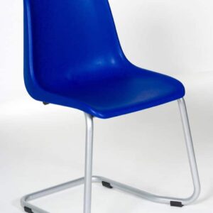 Chaise MARIUS modèle luge chaise coque plastique chaise empilable accrochable mobilier d'intérieur pour salles communales et collectivités