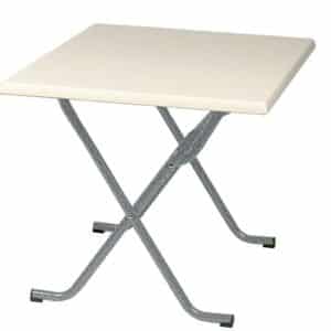 Table pliante HUGO plateau stratifié table X mobilier intérieur pour collectivités