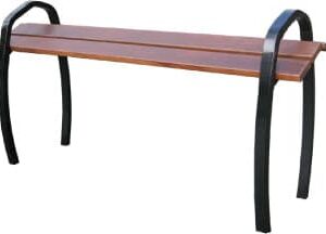 Assis-debout EVASION banc rehaussé mobilier urbain pour collectivités