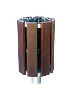 Corbeille BOTANIA poubelle pour ville mobilier urbain pour collectivités