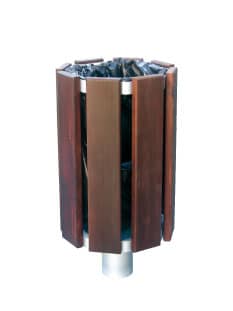 Corbeille BOTANIA poubelle pour ville mobilier urbain pour collectivités