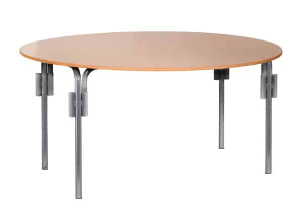 MAIRIETABLE ronde plateau medium table démontable mobilier d'intérieur pour collectivités