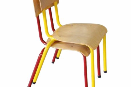 Chaise MATERNELLE chaise d'école pour enfant en bois empilable mobilier d'intérieur pour école, cantine et collectivités