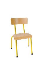 Chaise MATERNELLE chaise d'école pour classe de maternelle pour enfant en bois empilable mobilier d'intérieur pour école, cantine et collectivités