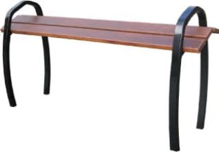 Assis-debout EVASION banc rehaussé mobilier urbain pour collectivités